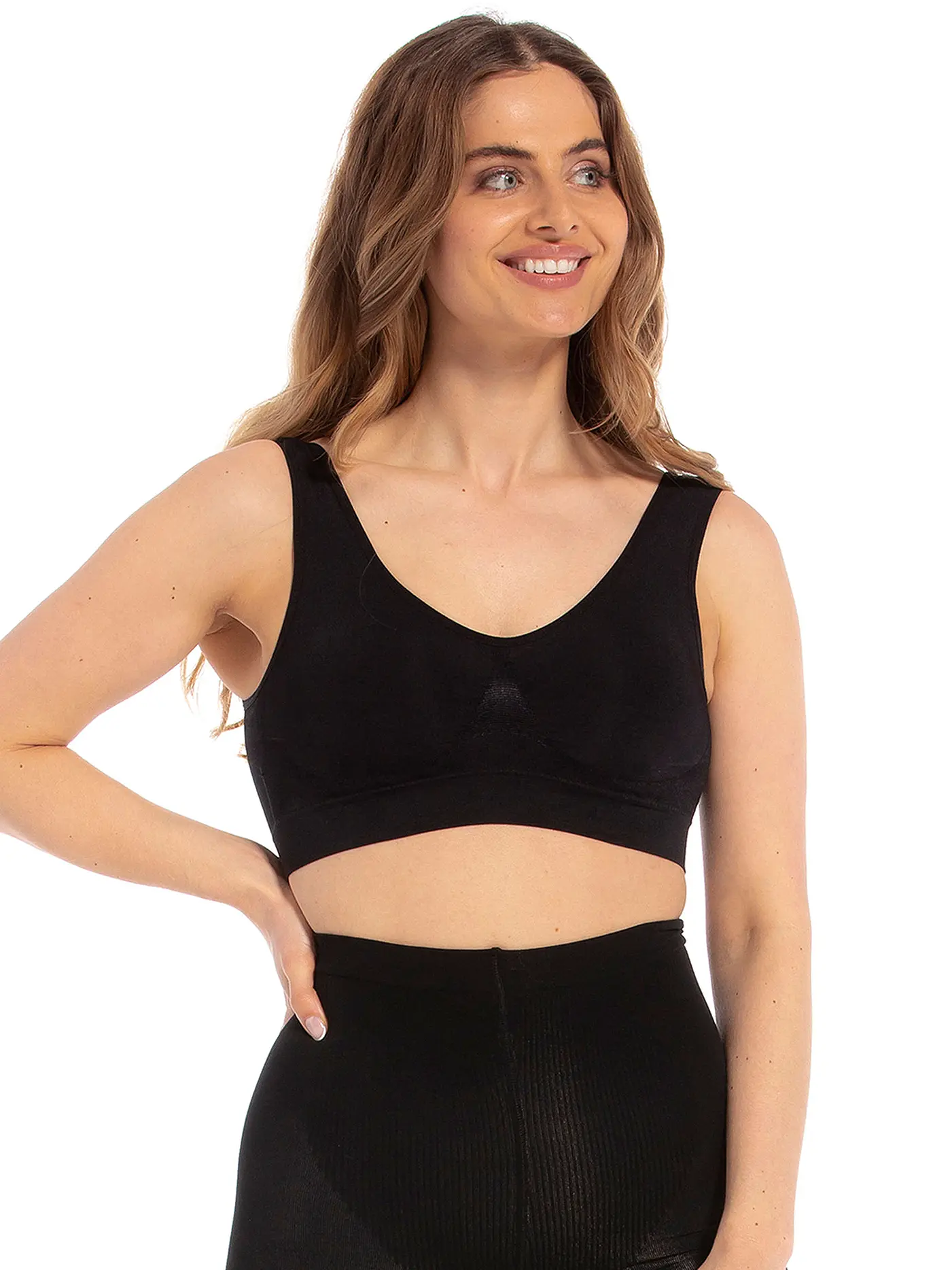 MAGIC BODYFASHION | Bustier - Comfort Bra (Black) | 